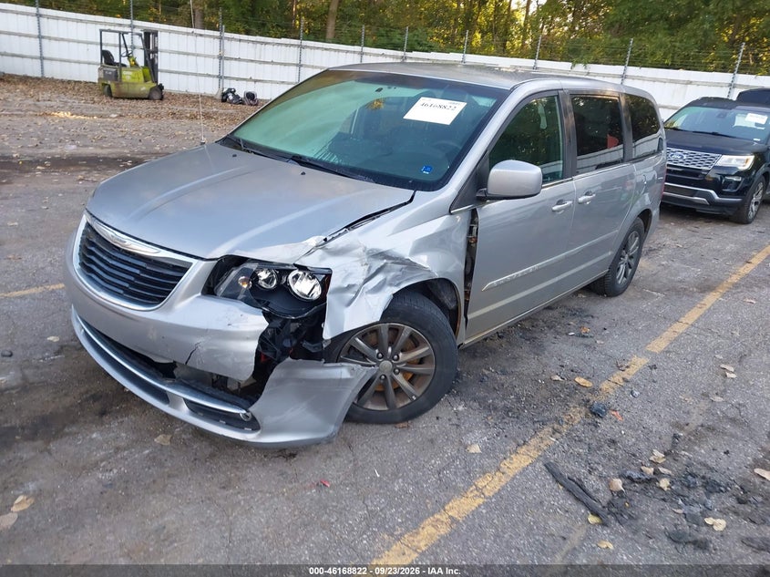 Vin: 2c4rc1hg4fr698066, lot: 46668664, chrysler town & country s 20152