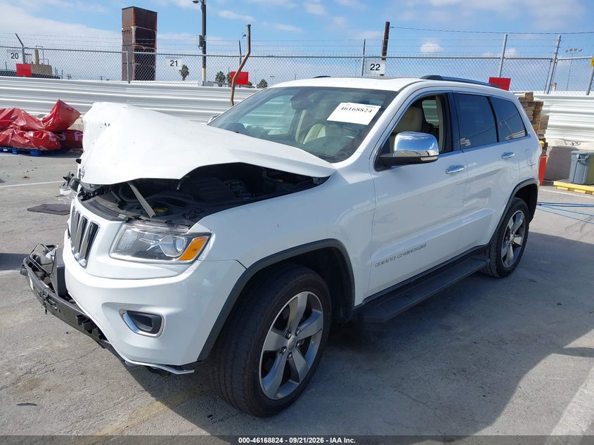 Vin: 1c4rjebg1fc219651, lot: 46668666, jeep grand cherokee limited 20152