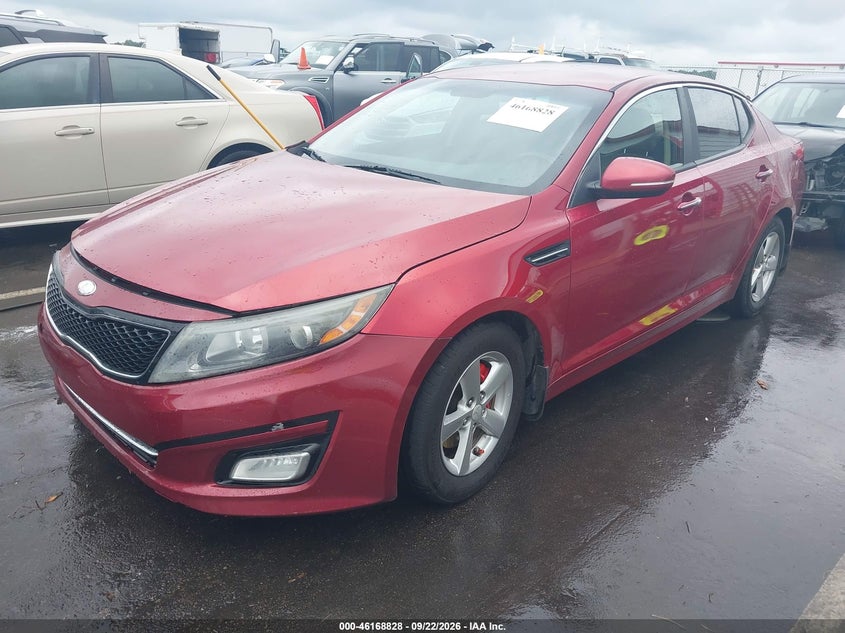 Vin: 5xxgm4a79fg362115, lot: 46668670, kia optima lx 20152