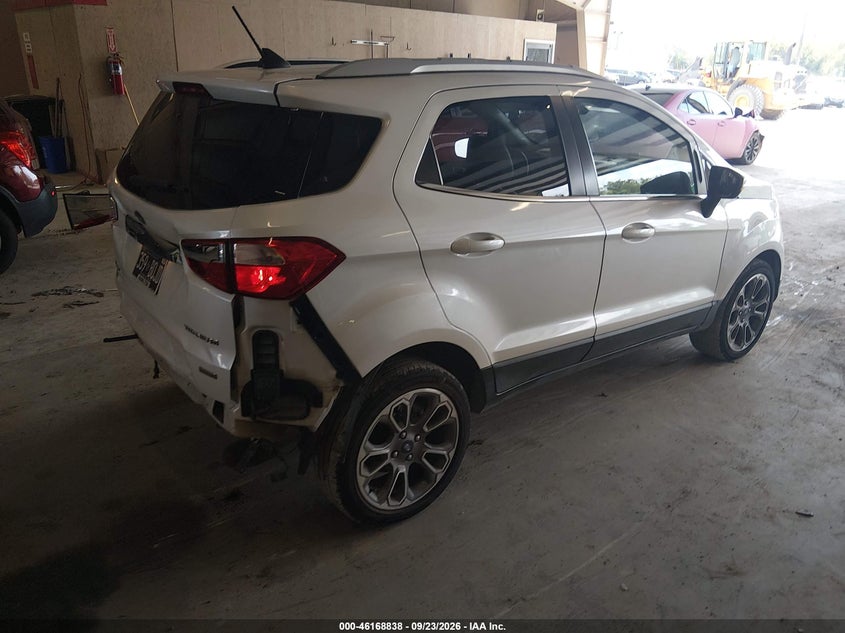 Vin: maj3p1ve5jc200624, lot: 46668680, ford ecosport titanium 20184