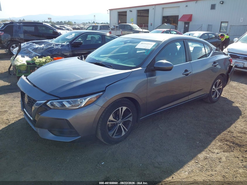 Vin: 3n1ab8cv9my252316, lot: 46668710, nissan sentra sv xtronic cvt 20212