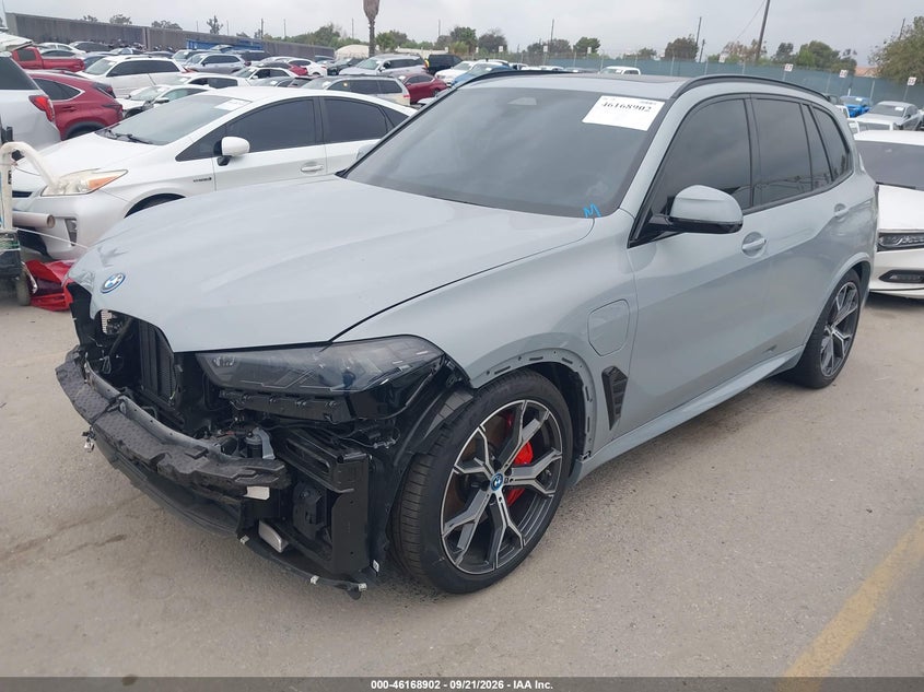 Vin: 5ux43eu05s9w96819, lot: 46668744, bmw x5 phev xdrive50e 20252
