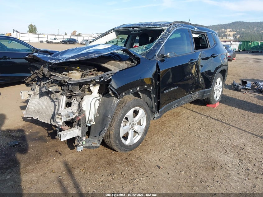 Vin: 3c4njcbb1lt117953, lot: 46668783, jeep compass latitude fwd 20202