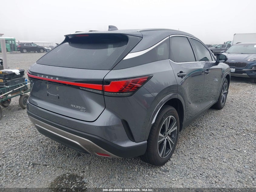 Vin: 2t2bbmcaxpc020802, lot: 46668800, lexus rx 350h premium plus 20234