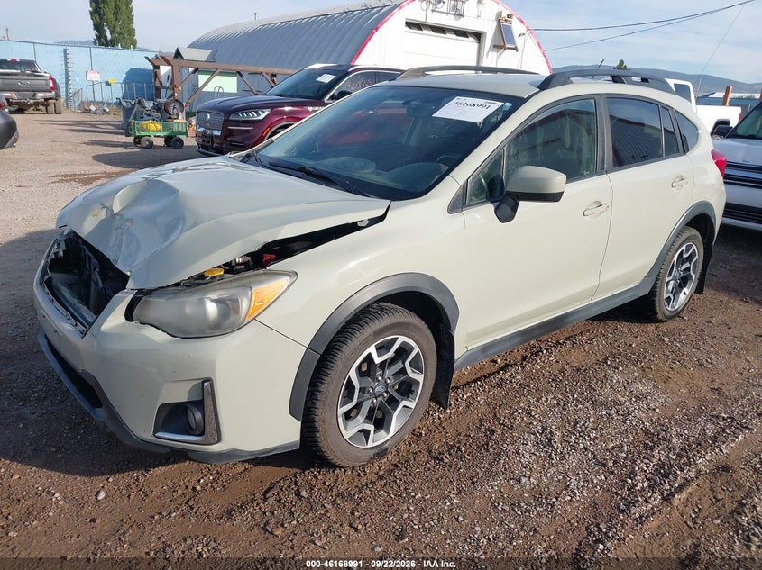 Vin: jf2gpabc5h8227612, lot: 46668833, subaru crosstrek 2.0i premium 20172