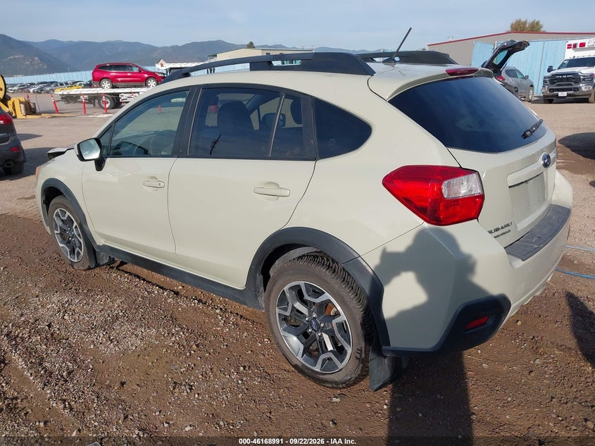 Vin: jf2gpabc5h8227612, lot: 46668833, subaru crosstrek 2.0i premium 20173