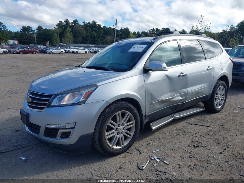 Vin: 1gnkvgkd3ej355157, lot: 46668842, chevrolet traverse 1lt 20142