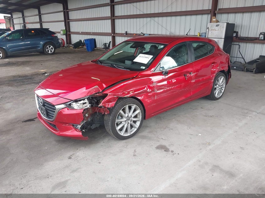 Vin: 3mzbn1l72hm137813, lot: 46668846, mazda mazda3 touring 20172