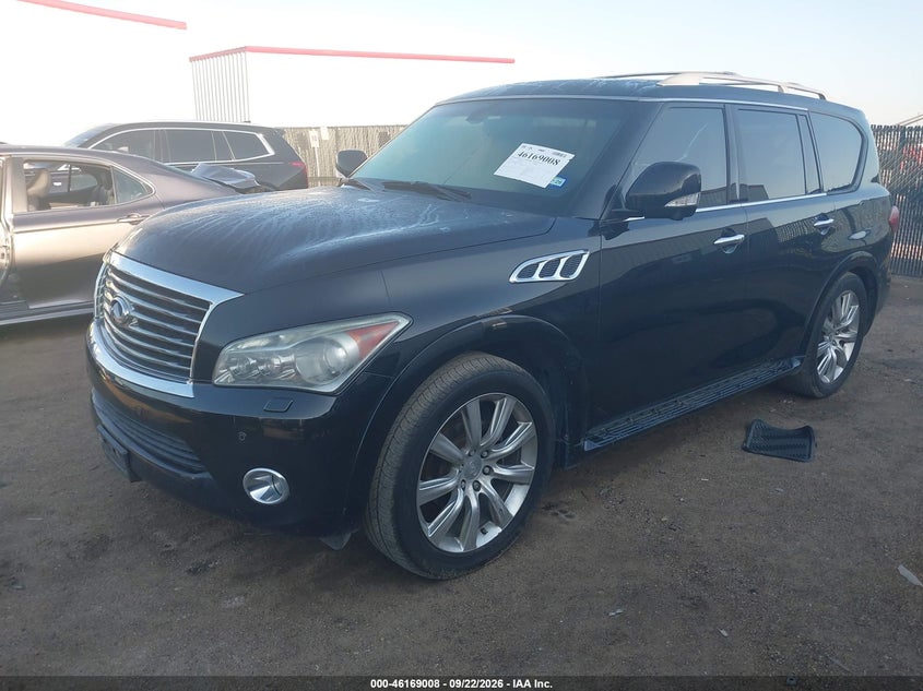 Vin: jn8az2ne3d9060354, lot: 46668850, infiniti qx56 20132