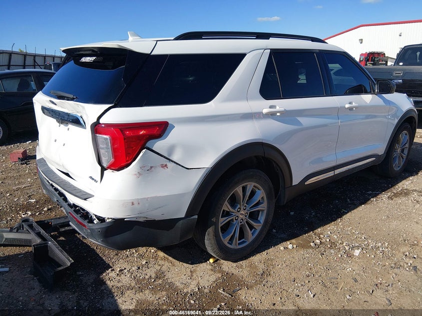 Vin: 1fmsk8dh2ngb44788, lot: 46668883, ford explorer xlt 20224