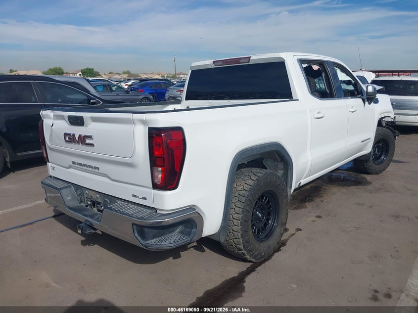 Vin: 3gtphbek6ng603776, lot: 46668892, gmc sierra 1500 2wd  short box sle 20224