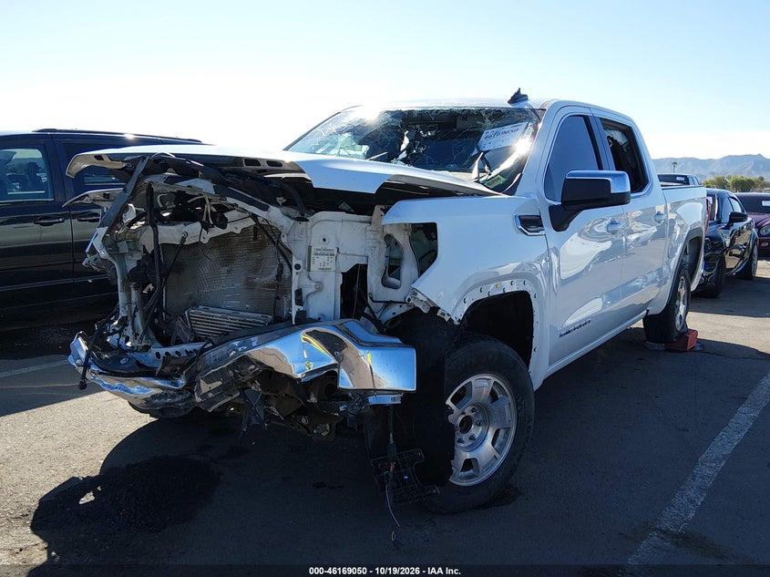 Vin: 3gtphbek6ng603776, lot: 46668892, gmc sierra 1500 2wd  short box sle 20222