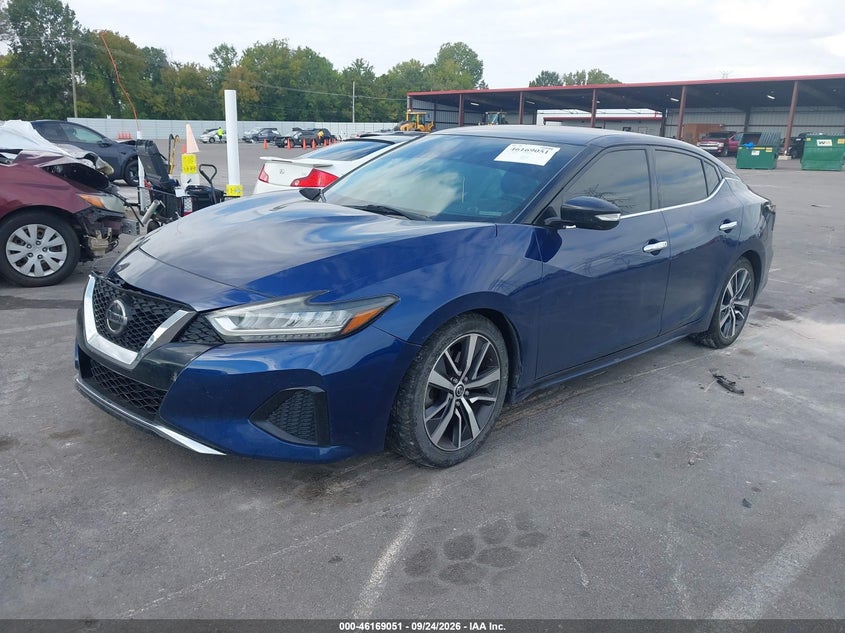 Vin: 1n4aa6cv0lc365380, lot: 46668893, nissan maxima sv xtronic cvt 20202