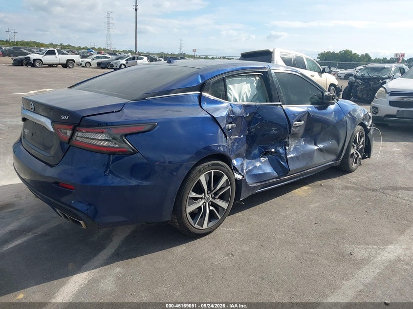Vin: 1n4aa6cv0lc365380, lot: 46668893, nissan maxima sv xtronic cvt 20204