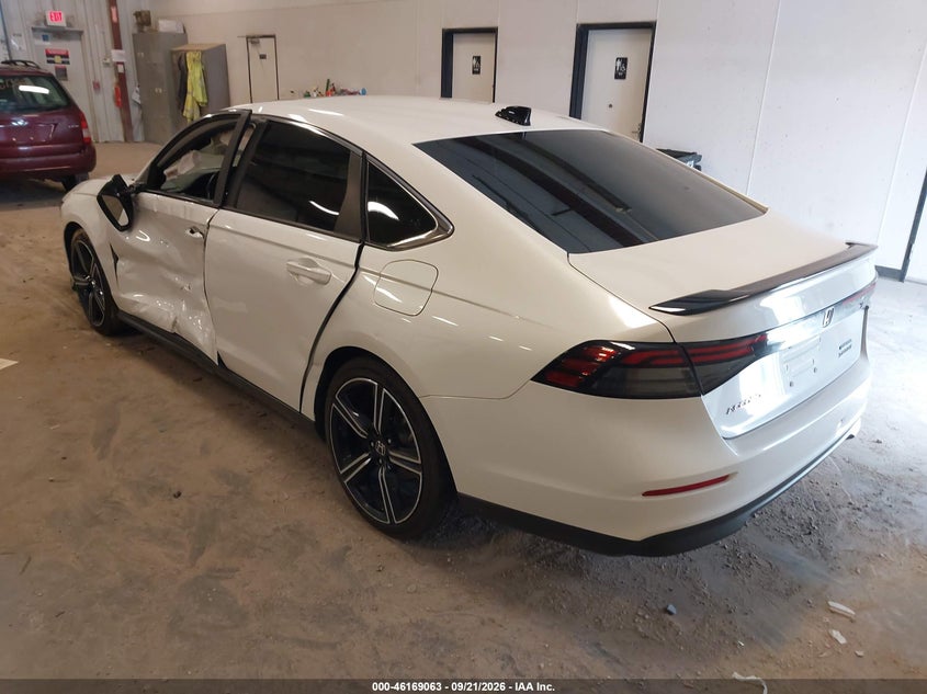 Vin: 1hgcy2f57ra078126, lot: 46668905, honda accord hybrid sport 20243