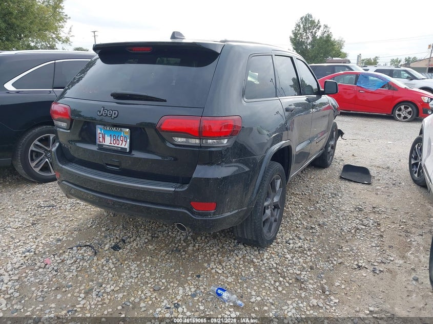 Vin: 1c4rjfbg9mc773314, lot: 46668908, jeep grand cherokee 80th anniversary 20214
