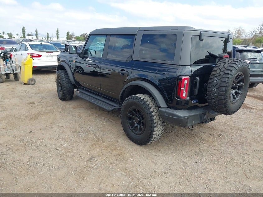Vin: 1fmee5dpxpla88507, lot: 46668927, ford bronco badlands 20233
