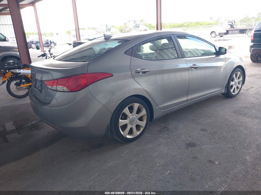 Vin: kmhdh4ae5du776646, lot: 46668931, hyundai elantra limited 20134