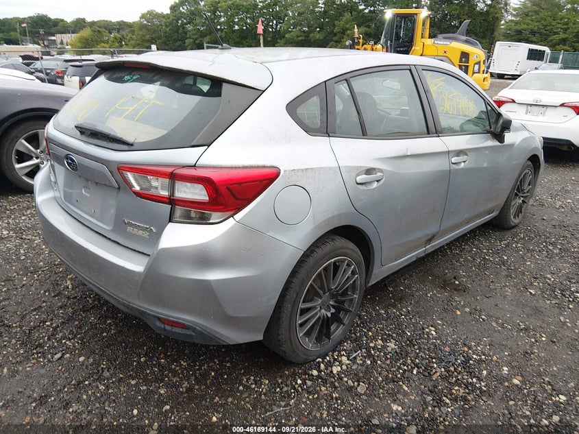 Vin: 4s3gtaa65h3751944, lot: 46668986, subaru impreza 2.0i 20174