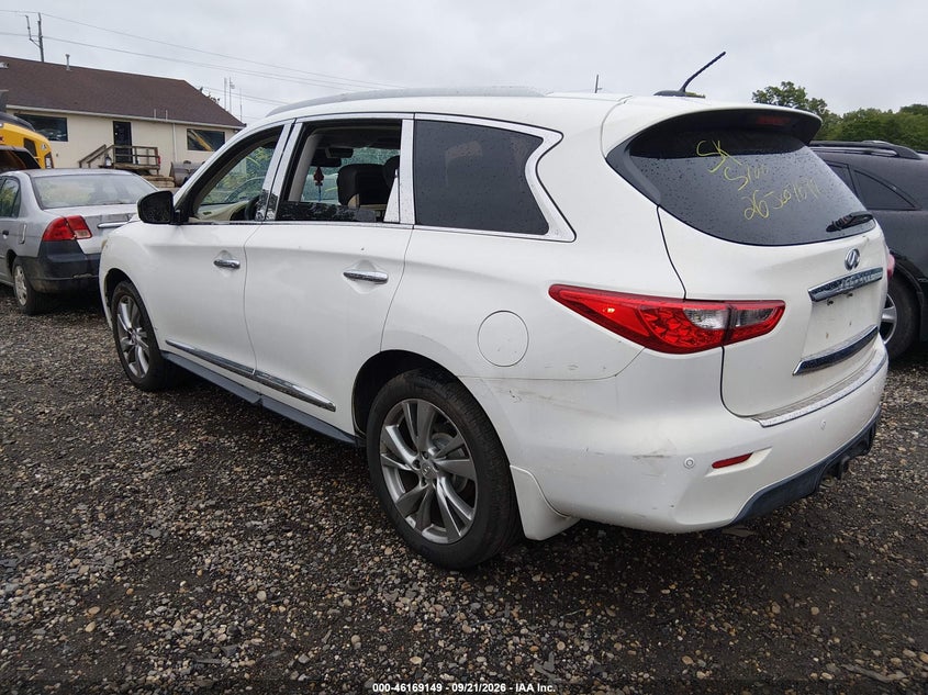 Vin: 5n1al0mm7dc335748, lot: 46668991, infiniti jx35 20133