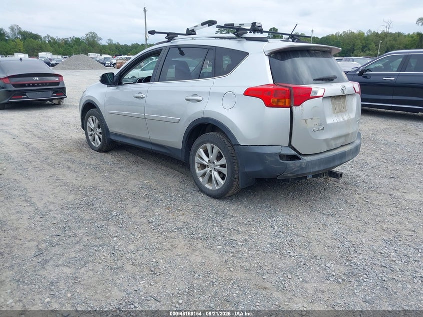Vin: 2t3dfrev7dw054762, lot: 46668997, toyota rav4 limited 20133