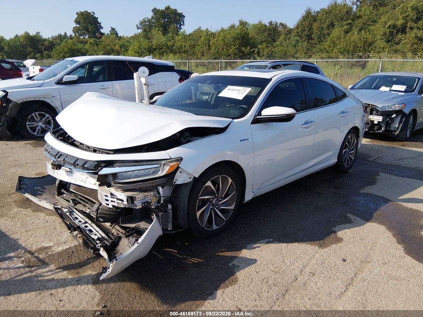 Vin: 19xze4f96me008302, lot: 46669015, honda insight touring 20212