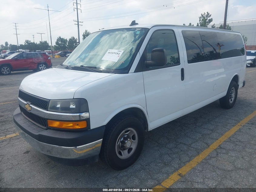 Vin: 1gazgpfg4j1305022, lot: 46669026, chevrolet express 3500 lt 20182