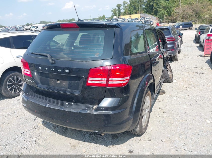 Vin: 3c4pdcab9ft665303, lot: 46669045, dodge journey american value pkg 20154