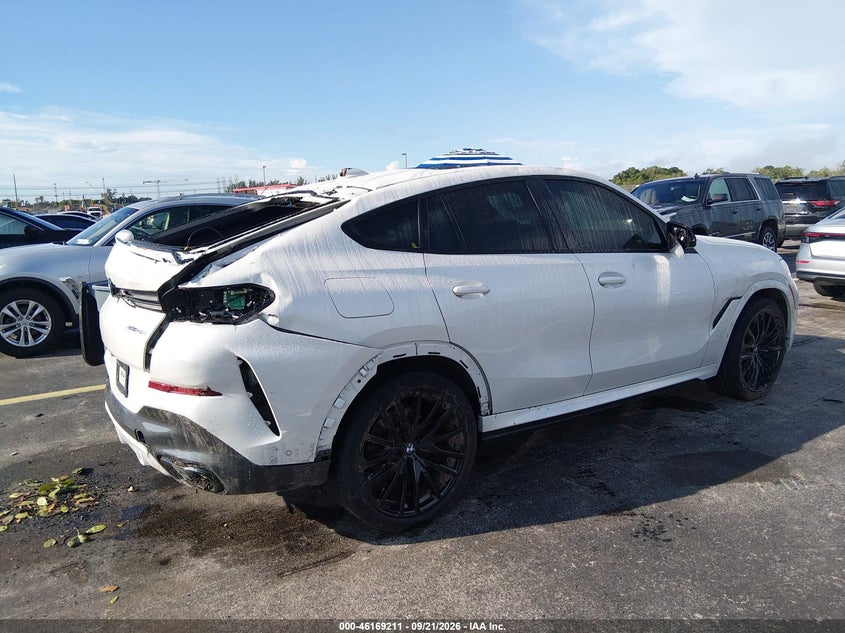 Vin: 5uxcy6c05p9n45958, lot: 46669054, bmw x6 xdrive40i 20234