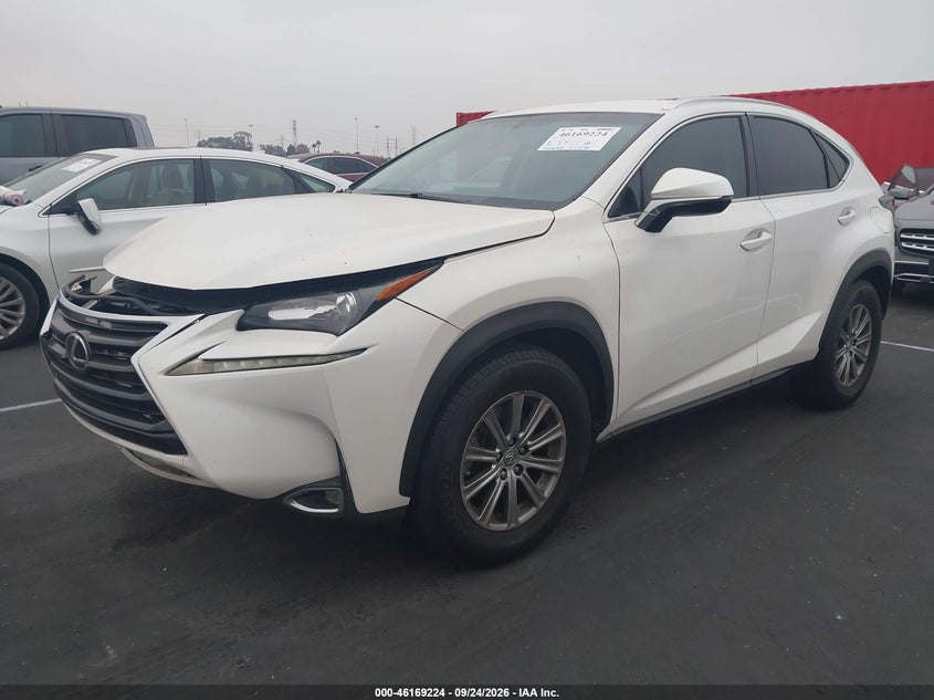 Vin: jtjbarbz1g2070415, lot: 46669067, lexus nx 200t 20162