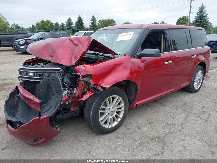 Vin: 2fmhk6c86kba31686, lot: 46669095, ford flex sel 20192
