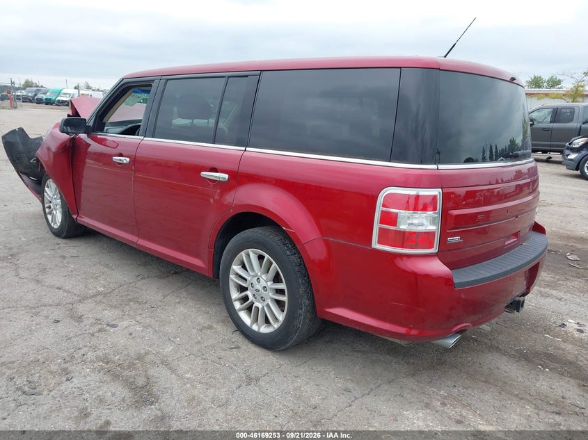Vin: 2fmhk6c86kba31686, lot: 46669095, ford flex sel 20193