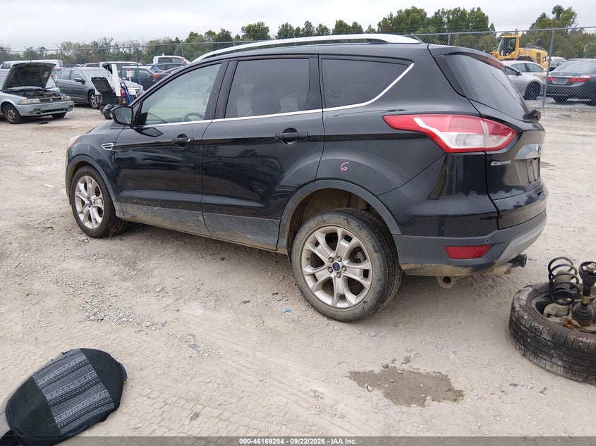 Vin: 1fmcu9jx5euc10056, lot: 46669096, ford escape titanium 20143