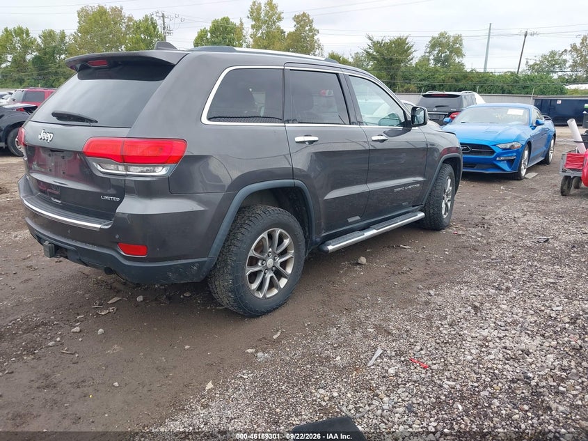 Vin: 1c4rjfbg9ec362612, lot: 46669143, jeep grand cherokee limited 20144