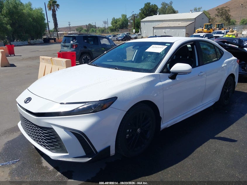 Vin: 4t1daack1su040533, lot: 46669156, toyota camry se 20252