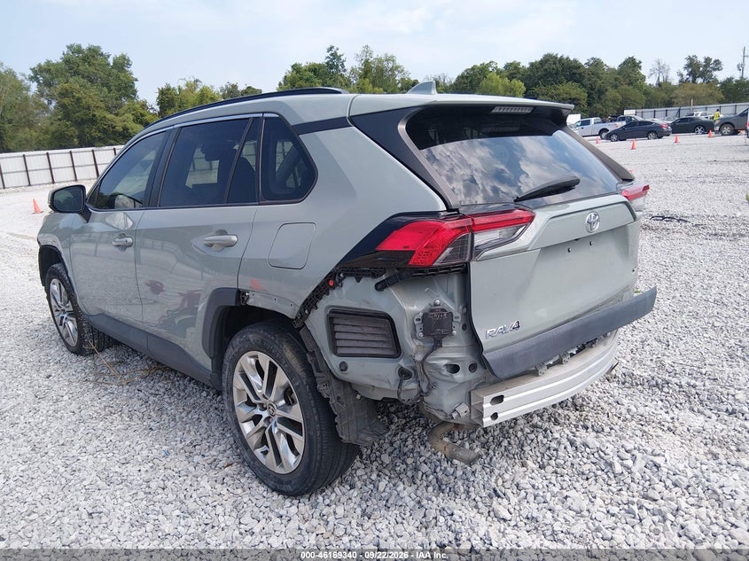 Vin: 2t3c1rfv7mw166633, lot: 46669182, toyota rav4 xle premium 20213