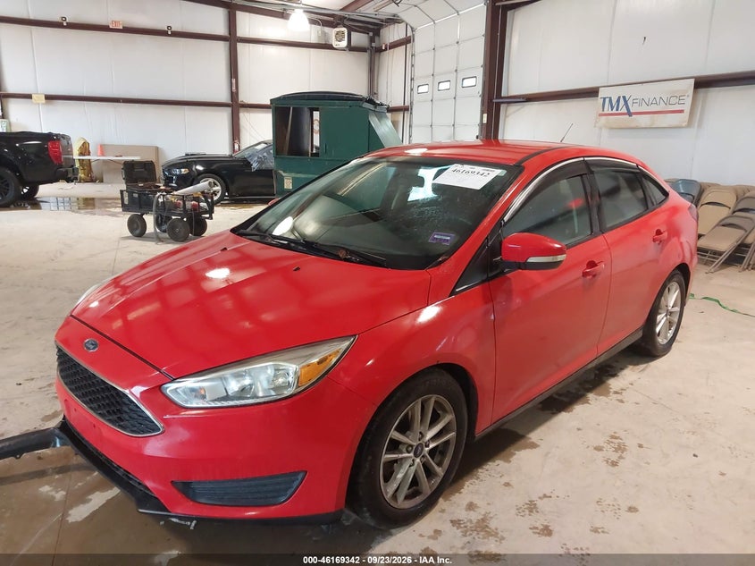 Vin: 1fadp3f2xgl303986, lot: 46669184, ford focus se 20162
