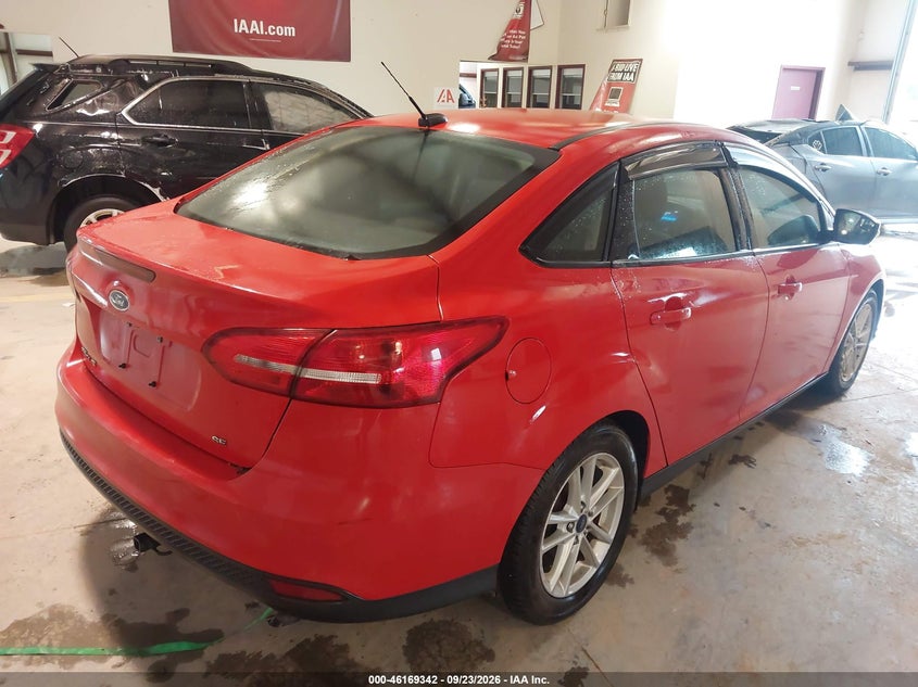 Vin: 1fadp3f2xgl303986, lot: 46669184, ford focus se 20164