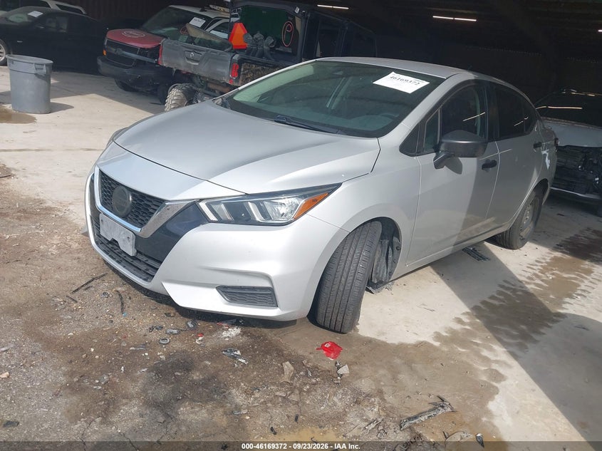 Vin: 3n1cn8dv7ll800887, lot: 46669214, nissan versa s xtronic cvt 20202