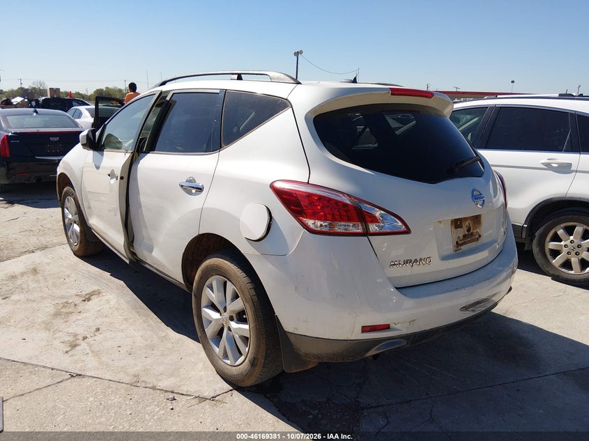 Vin: jn8az1mu8cw122172, lot: 46669222, nissan murano sv 20123
