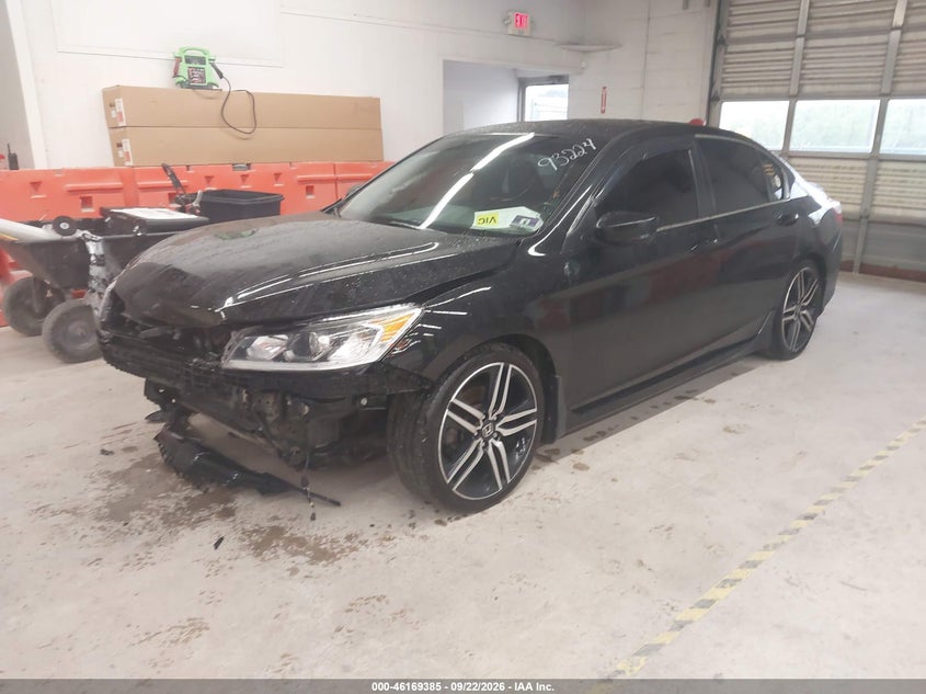 Vin: 1hgcr2f57ha193224, lot: 46669227, honda accord sport 20172
