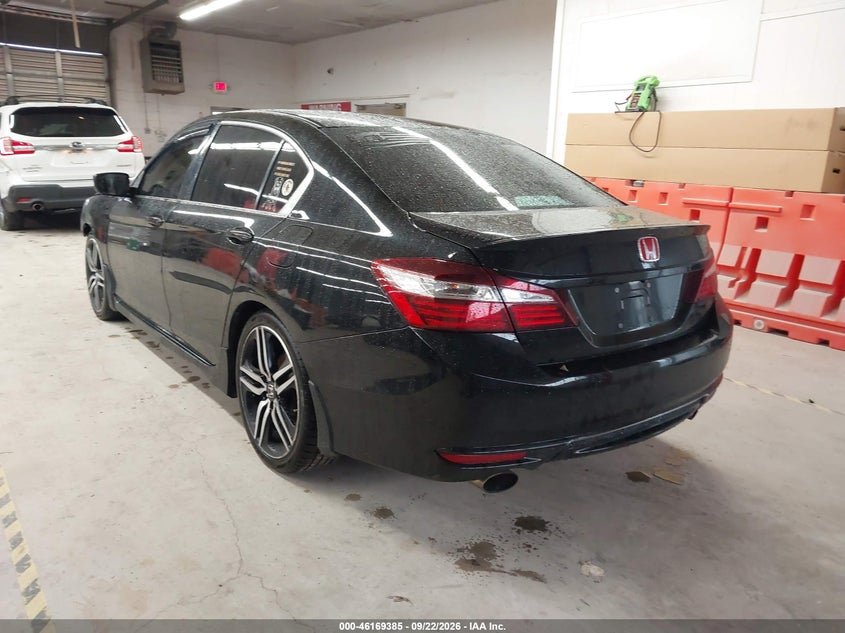 Vin: 1hgcr2f57ha193224, lot: 46669227, honda accord sport 20173