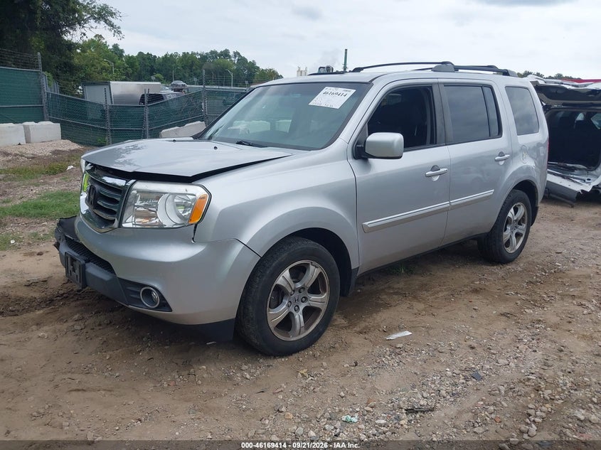 Vin: 5fnyf4h57eb045227, lot: 46669257, honda pilot ex-l 20142