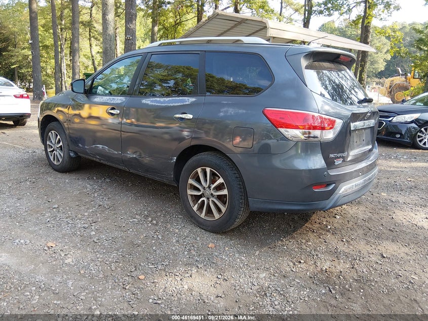 Vin: 5n1ar2mn0dc656050, lot: 46669293, nissan pathfinder sv 20133