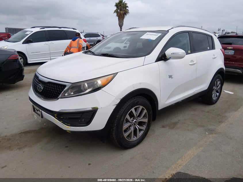 Vin: kndpb3ac1f7784319, lot: 46669302, kia sportage lx 20152