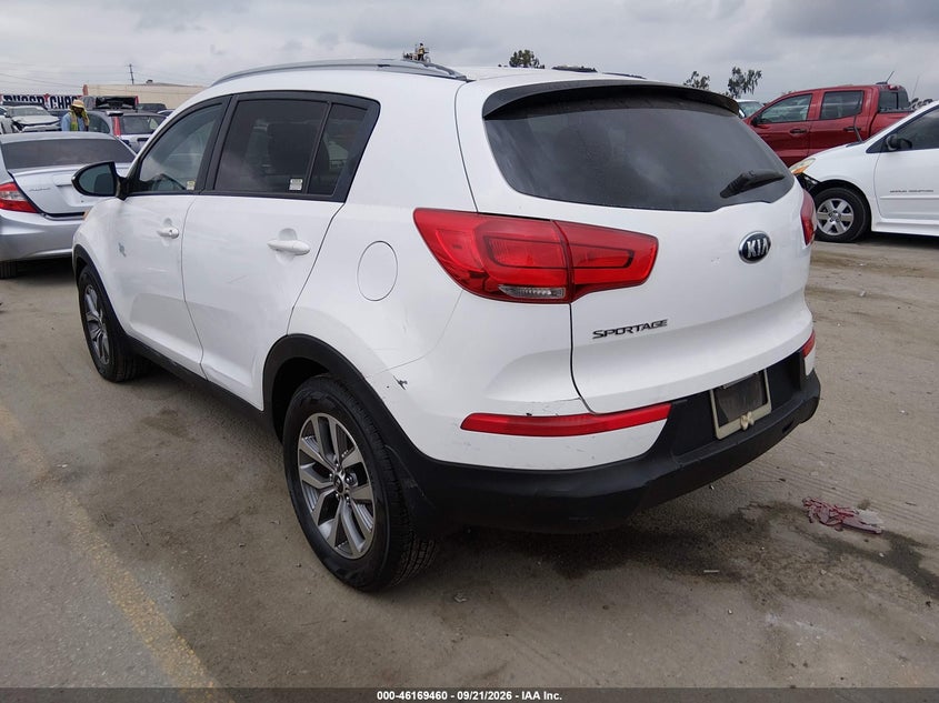 Vin: kndpb3ac1f7784319, lot: 46669302, kia sportage lx 20153