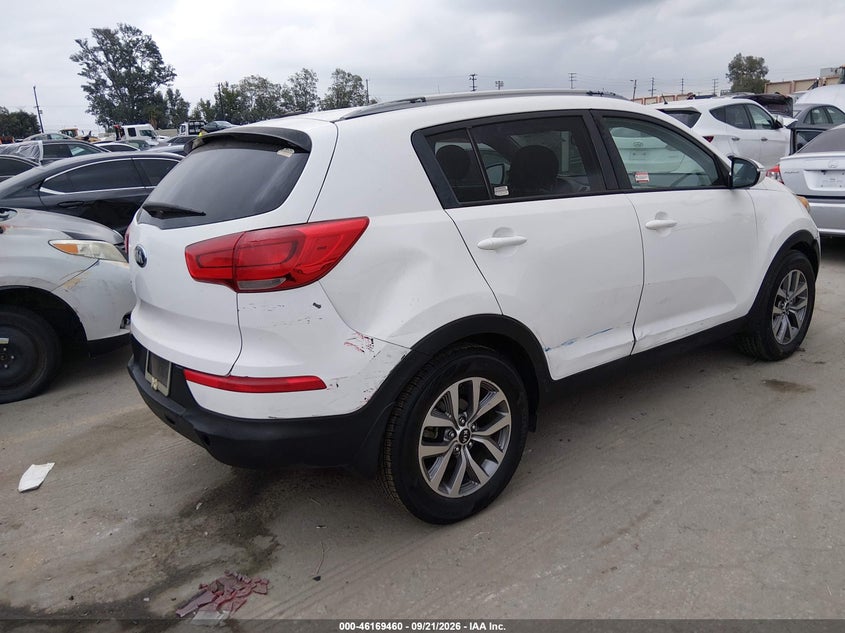 Vin: kndpb3ac1f7784319, lot: 46669302, kia sportage lx 20154