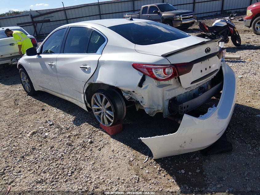 Vin: jn1bv7ar3fm394338, lot: 46669332, infiniti q50 premium 20153