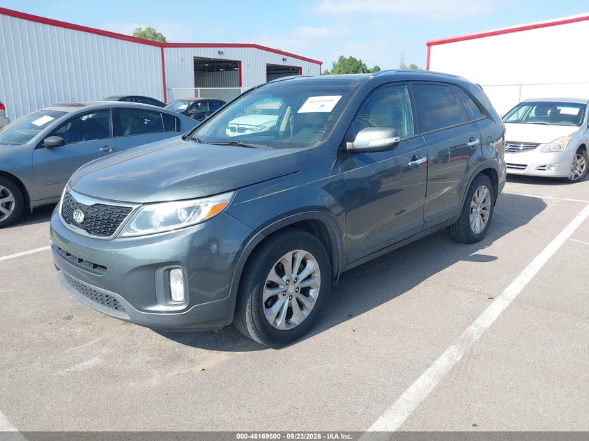 2014 Kia Sorento Ex V6, Обычный износ, IAAI, VIN 5XYKU4A76EG522603 — фото 2
