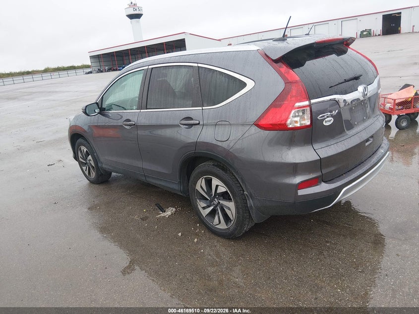 Vin: 5j6rm4h96gl125514, lot: 46669352, honda cr-v touring 20163